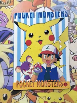 Pokemon Charizard Vintage Pocket Monsters Vending HOLO Prism Sticker 99 Nintendo - Image 4