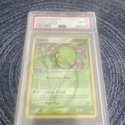 Cradily Holo Rare EX Legend Maker Pokemon 2006 Stage 2 PSA 8 #3/92 - Image 1