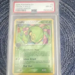 Cradily Holo Rare EX Legend Maker Pokemon 2006 Stage 2 PSA 8 #3/92 - Image 4