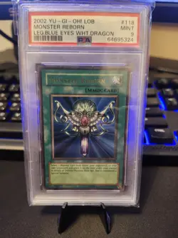 Monster Reborn LOB-118 The Legend of Blue Eyes White Dragon Unlimited - Image 1