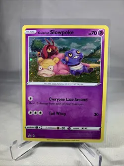 Galarian Slowpoke SWSH126 Black Star Promo Holo Pokemon Card - Image 1