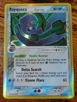 Rayquaza 16/110 Holo EX Holon Phantoms Pokemon Card VLP-NM - Image 1