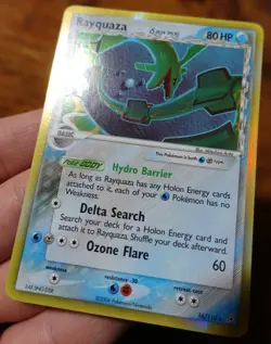 Rayquaza 16/110 Holo EX Holon Phantoms Pokemon Card VLP-NM - Image 3