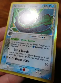 Rayquaza 16/110 Holo EX Holon Phantoms Pokemon Card VLP-NM - Image 4