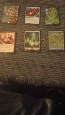 Magic: The Gathering Wizards Mixed Card Lot Foil Regular 6 Cards Standard - Image 1