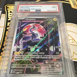 Pokemon Miraidon SVP Black Star Promo Holo Full Art PSA 9 Card #013 2023 - Image 3
