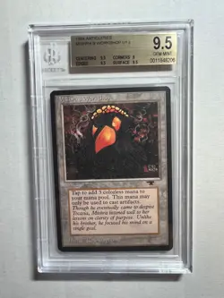 MTG Antiquities Mishra's Workshop BGS 9.5 Gem Mint 1994 - Image 1