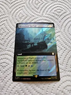 Hinterland Harbor Extended Surge Foil MTG Fallout PIP 1026 NM Unplayed - Image 2