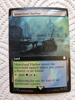 Hinterland Harbor Extended Surge Foil MTG Fallout PIP 1026 NM Unplayed - Image 3