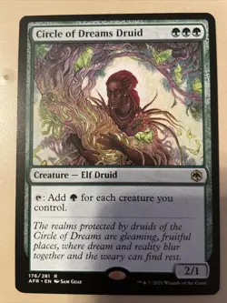 Circle of Dreams Druid - Forgotten Realms - MTG AFR - Image 1