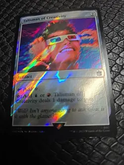 MTG / Talisman Of Creativity - Surge Foil / Nm & Never Played - Image 1