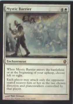 Mystic Barrier - Commander 2013: #18, Magic: The Gathering Lp C287 - Image 1