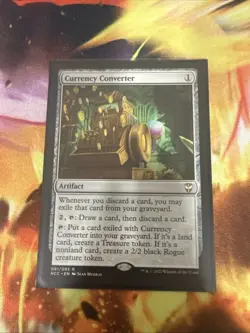 Currency Converter Commander: Streets of New Capenna Regular NM - Image 1