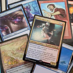 Whole COMMANDER Magic Deck - Heaven to Earth Games = BLUE & RED Poison Infect - Image 1