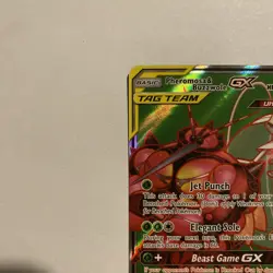 Pokemon TCG Pheromosa & Buzzwole GX 260 HP TAG TEAM Holo 191/214 Ultra Rare - NM - Image 2
