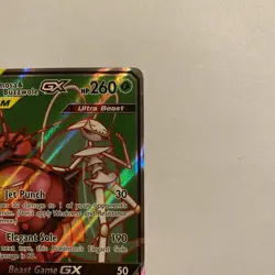 Pokemon TCG Pheromosa & Buzzwole GX 260 HP TAG TEAM Holo 191/214 Ultra Rare - NM - Image 3