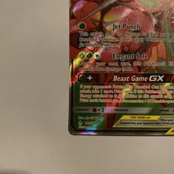 Pokemon TCG Pheromosa & Buzzwole GX 260 HP TAG TEAM Holo 191/214 Ultra Rare - NM - Image 5