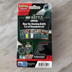 Pokemon ex Battle Deck HOUNDOOM EX Factory Sealed Box Ready To Play Deck!!! - Image 2