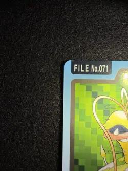 Pokemon Victreebel Bandai Carddass Pocket Monsters #071 in LP+ condition! - Image 3