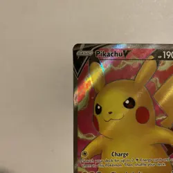 Pokemon TCG Pikachu V 170/185 SWSH Sword & Shield Vivid Voltage Full Art - NM - Image 2