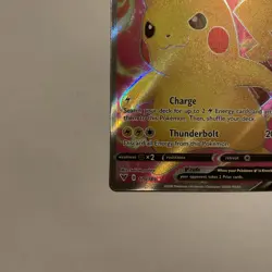 Pokemon TCG Pikachu V 170/185 SWSH Sword & Shield Vivid Voltage Full Art - NM - Image 5