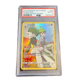 Pokemon Gallade 244/236 S&M Cosmic Eclipse 244 PSA 8 Character Rare - Image 1