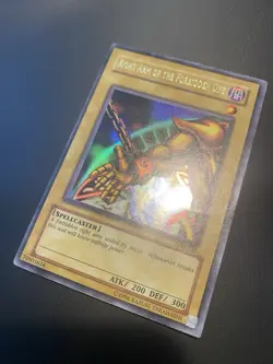 2002 Yugioh Right Arm of the Forbidden One LOB-122 Ultra Original Print LP/MP - Image 4