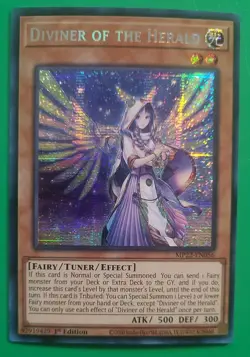Yugioh Diviner Of The Herald MP22-EN056 1st Ed Secret Rare Nm-M - Image 1
