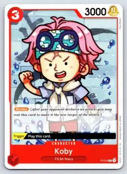 One Piece - P-014 - Koby - P - Promo US Seller - Image 1