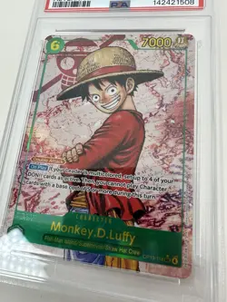 2025 ONE PIECE MONKEY D LUFFY OP13 118 CARRYING ON HIS WILL SEC ALT ART PSA 10 - Image 3