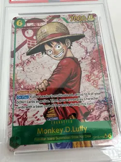 2025 ONE PIECE MONKEY D LUFFY OP13 118 CARRYING ON HIS WILL SEC ALT ART PSA 10 - Image 4