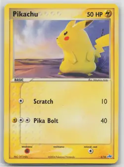 Pokemon Card Pikachu Common EX Trainer Kit 1: Latias & Latios 6/10 - Image 1