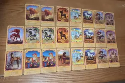 23 Bella Sara Royalty Shahazar Horse Trading Cards Castle Foil - Image 1