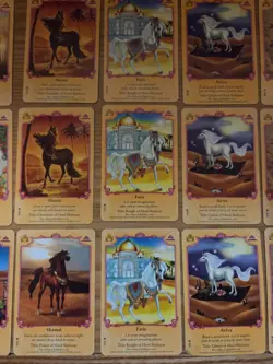 23 Bella Sara Royalty Shahazar Horse Trading Cards Castle Foil - Image 4
