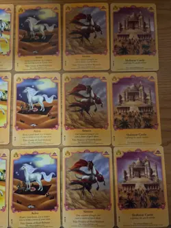 23 Bella Sara Royalty Shahazar Horse Trading Cards Castle Foil - Image 5