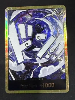 One Piece PRB-02 DON!! Card Monkey D Luffy Gear 5 Gold Frame 🔥English - Image 1