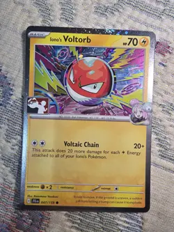 Iono's Voltorb Holo Prize Pack Series Cards 047/159 - Image 1
