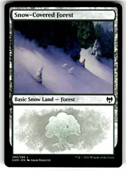 Snow-Covered Forest (284) Kaldheim Regular MTG - Image 1