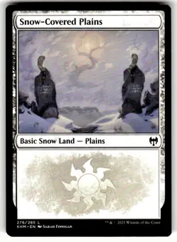 Snow-Covered Plains (276) Kaldheim Regular MTG - Image 1