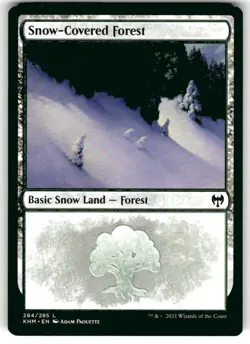 Snow-Covered Forest (284) Kaldheim Regular MTG - Image 1