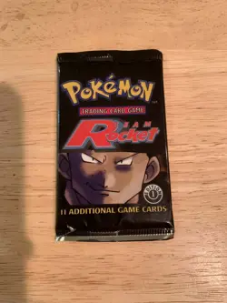 Pokemon Team Rocket 1st Edition Booster Pack - Image 1