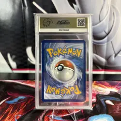 Pokemon Charizard ex 054 SV: Paldean Fates Double Rare AGS 9.5 Mint+ - Image 3