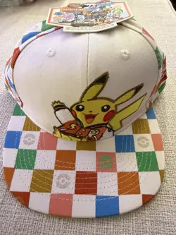 Varsity Pikachu Hat Anaheim Pokemon World Championship 2025 Exclusive - Image 1