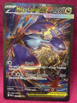 ✨Mega Latias ex 181/133✨Mega Evolution Holo Full Art Pokemon TCG - Image 2