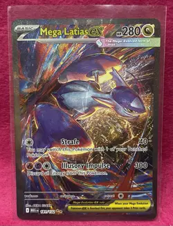 ✨Mega Latias ex 181/133✨Mega Evolution Holo Full Art Pokemon TCG - Image 4