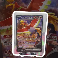 Ethan's Ho-Oh Ex Pokemon TCG Sv10 Destined Rivals 230/182 Holo Special Illustra… - Image 1
