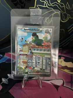 Pokemon Squawkabilly ex 264/193 Sv02: Paldea Evolved Illustration Rare Holo - Image 1