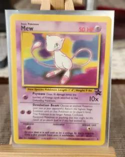 Pokemon TCG - Mew - Promo 8 Black Star Unlimited - LP - Image 1