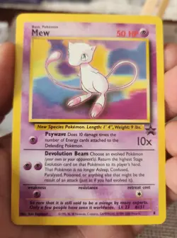 Pokemon TCG - Mew - Promo 8 Black Star Unlimited - LP - Image 2