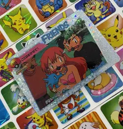 Pokemon Charizard Vintage Pocket Monsters Vending HOLO Prism Sticker 99 Nintendo - Image 1